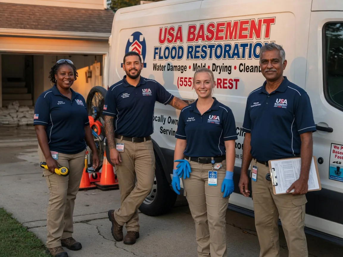 Basement Flood Cleanup company in Portia, AR